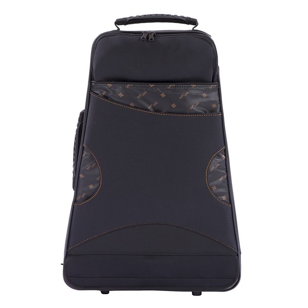 BAM New Trekking Double Trumpet Case, Brushed Aluminium