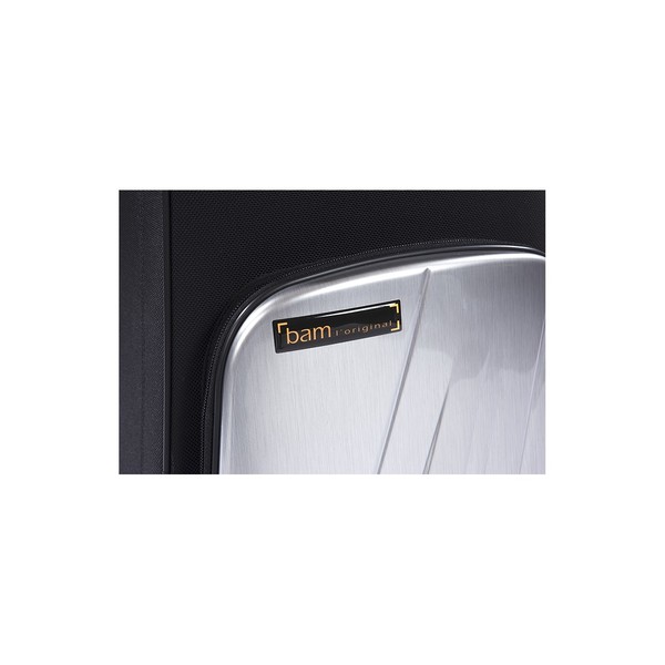 BAM New Trekking Double Trumpet Case, Brushed Aluminium
