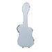 BAM Stage Double Cutaway Guitar Case With Back Cushion, Grey Thunder