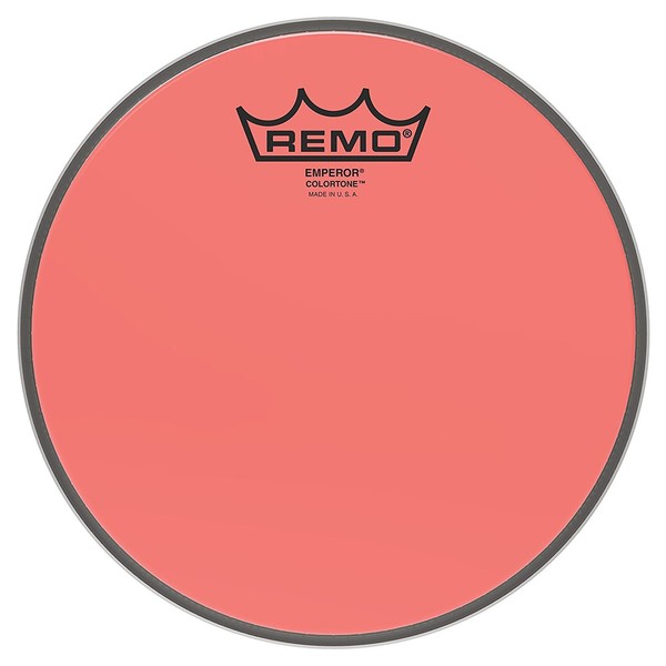 Remo Emperor 8'' Colortone Red - Main