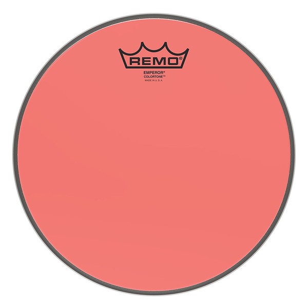 Remo Emperor 10'' Colortone Red - Main