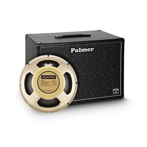 Palmer 1 x 12 Celestion Creamback Speaker Cabinet, 16 Ohms, Combined