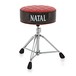 Natal  Deluxe Drummer-Sitz, Red Top mit    Black Seiten
