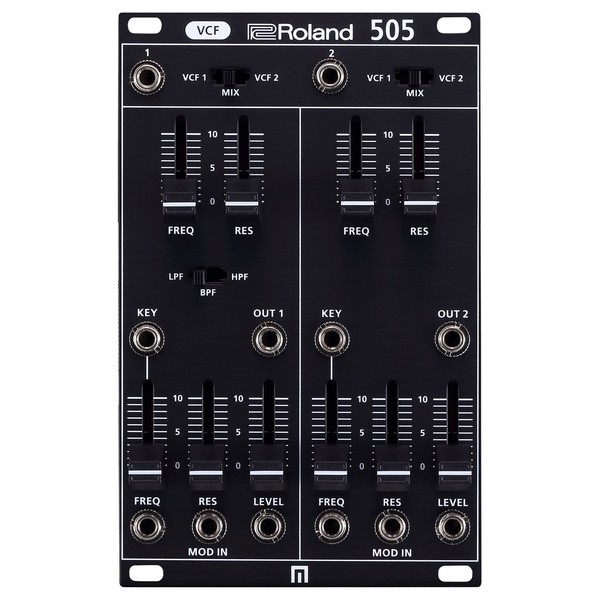 Roland System-500 505 Dual VCF Module - Top