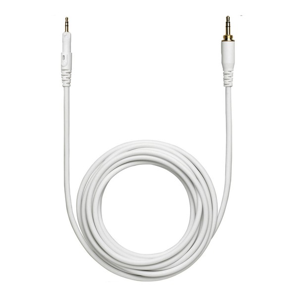 Audio Technica ATH-M50xWH Professional Monitor Headphones, Straight Cable