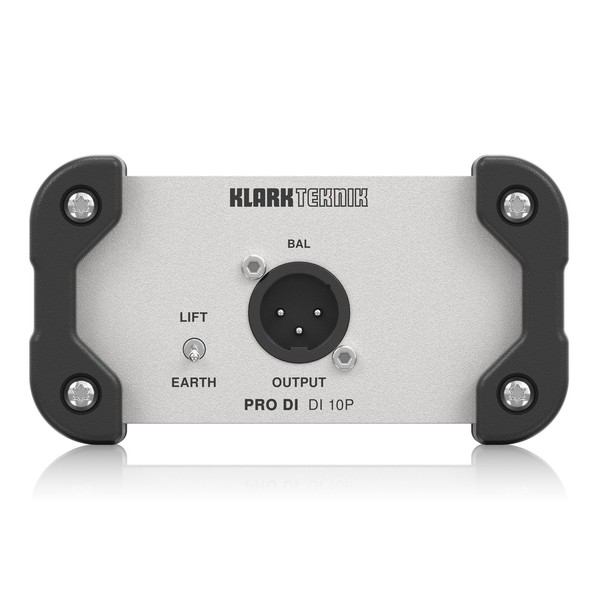 Klark Teknik DI 10P Passive DI Box, Rear