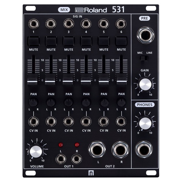 Roland System-500 531 Mix Module - Front
