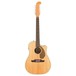 Fender California Villager 12 String Electro Acoustic, Natural front view