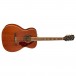 Fender Tim Armstrong Hellcat Electro Acoustic, Mahogany front close up