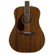 Fender PM-1 Standard Dreadnought NE Left Handed, All Mahogany front close up