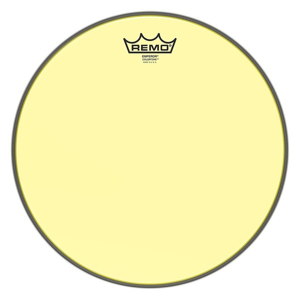 Remo Emperor Colortone Yellow 13'' Drum Head - Main