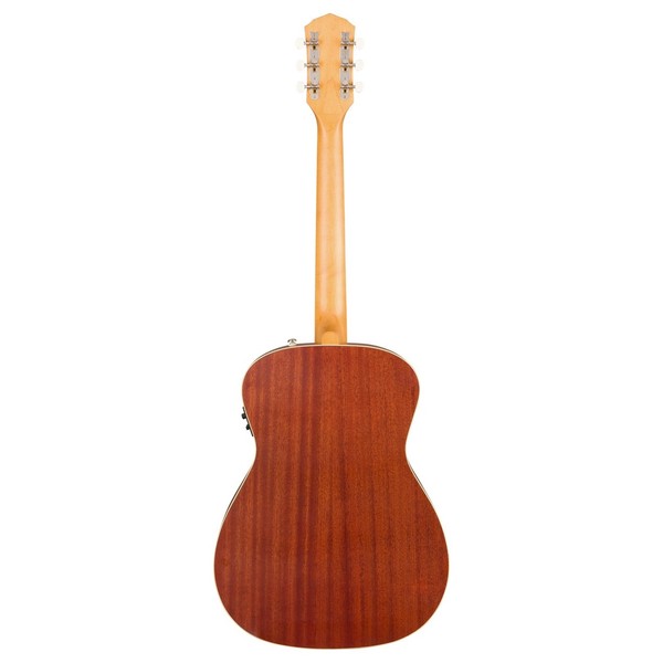 Fender Tim Armstrong Hellcat Electro Acoustic Left Handed, Mahogany rear