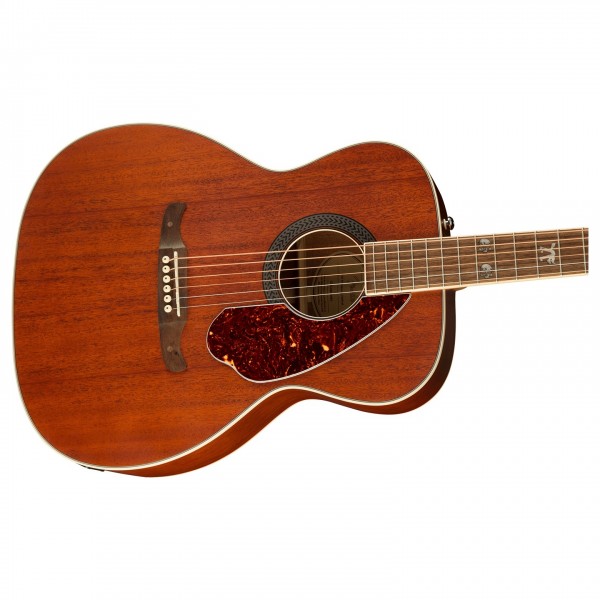 Fender Tim Armstrong Hellcat Electro Acoustic, Mahogany rear