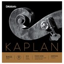 D'Addario Kaplan Solo Double Bass B String, 3/4 Size, Medium&nbsp;