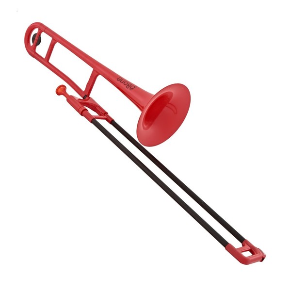 pBone Plastic Trombone Package, Red