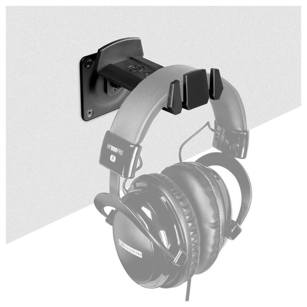 Gravity HWMB01 Wall Mount Headphone Hanger With Phones