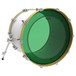 Remo Powerstroke 3 Colortone Green 18'' Bass Drum Head