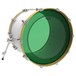 Remo Powerstroke 3 Colortone Green 22'' Bass Drum Head