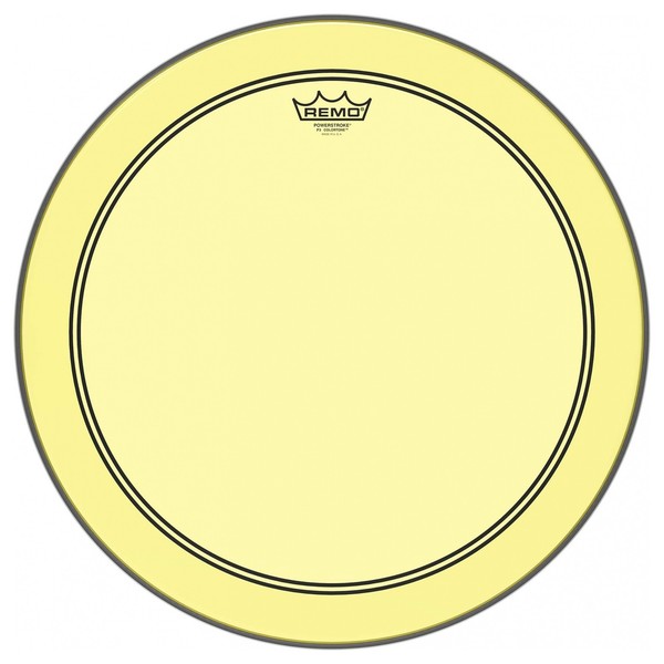 Remo Powerstroke 3 Colortone Yellow 18'' Bass Drum Head