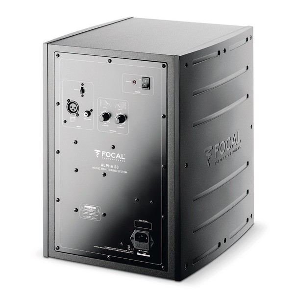 Focal Alpha 80 Active Studio Monitor (Single) - Back