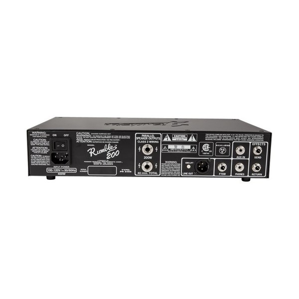 Fender Rumble 200 Bass Head at Gear4music
