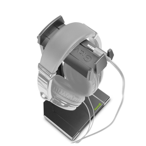 Gravity HTT01 Tabletop Headphone Hanger With Phones Cable
