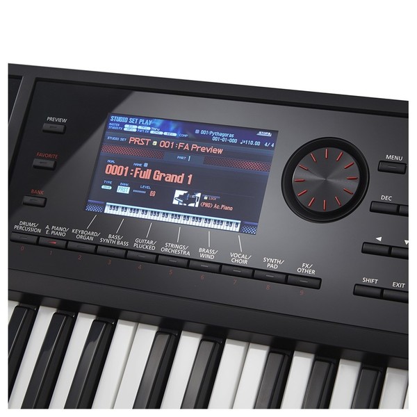 Roland FA-07 76-Note Keyboard Workstation - Panel 1