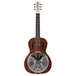Gretsch G9220 Bobtail Deluxe Resonator, Round Neck, Sunburst front view