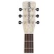 Gretsch G9220 Bobtail Deluxe Resonator, Round Neck, Sunburst headstock view