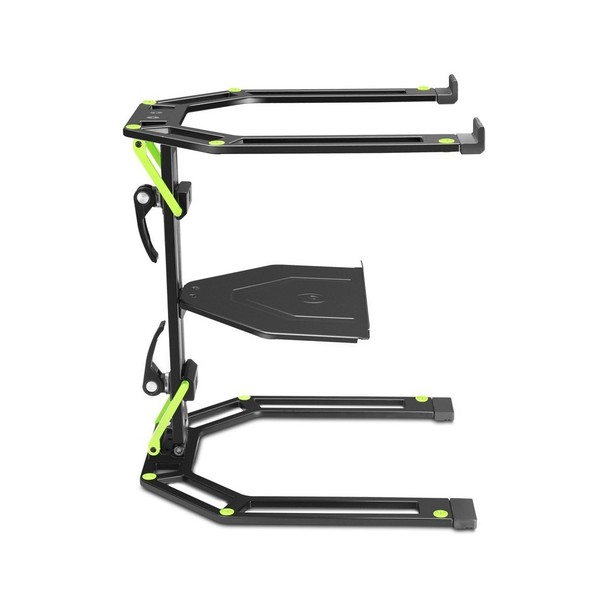 Gravity LTS01B Laptop And DJ Controller Stand Side On