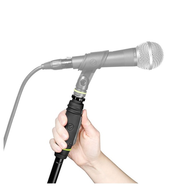 Gravity MS431HB Straight Microphone Stand Clip and Mic Not Included