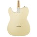 Squier Standard Telecaster, Vintage Blonde rear close up