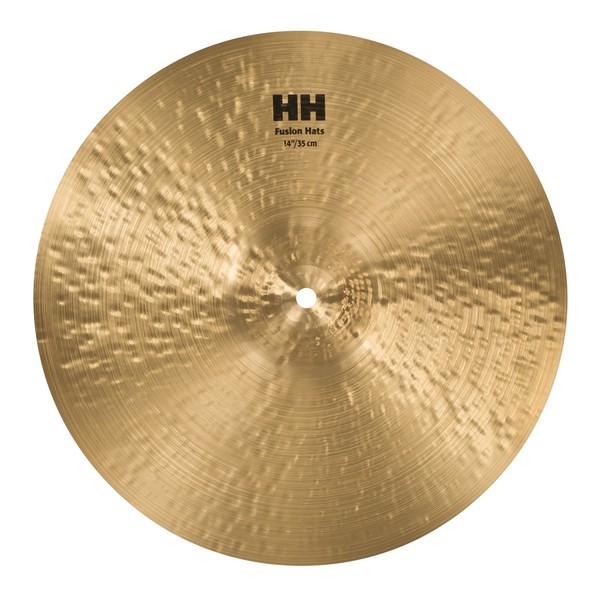 Sabian HH 14'' Fusion Hi-Hat Cymbals, Natural Finish - Top
