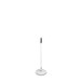 Gravity MS23W Microphone Stand with Round Base, White Shorter