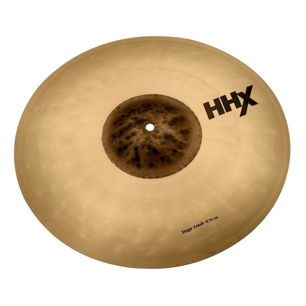 Sabian HHX 16'' Stage Crash Cymbal, Natural Finish - Main