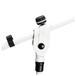Gravity MS4322W Long Microphone Boom Stand, White Hub Reverse