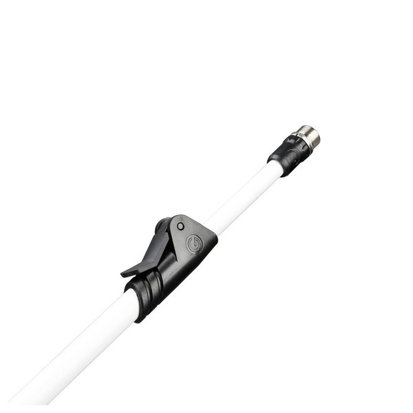 Gravity MS4322W Long Microphone Boom Stand, White Telescopic Arm