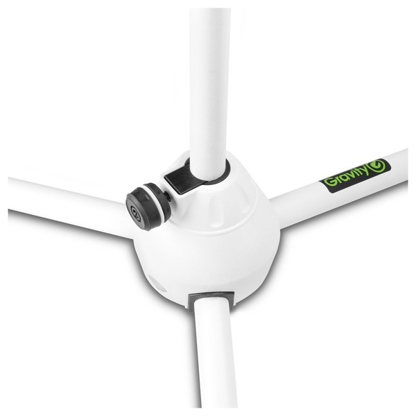 Gravity MS4322W Long Microphone Boom Stand, White Base