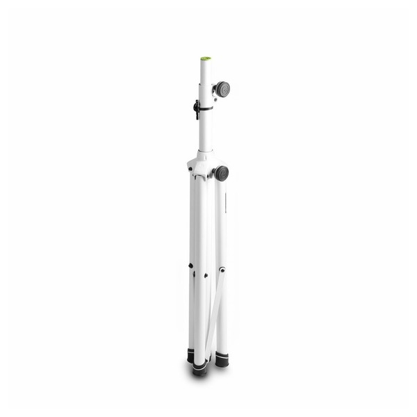 Gravity SP5211W Speaker Stand, White Collapsed