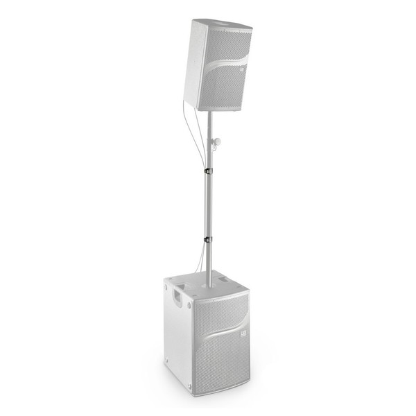 Gravity SACC35B Speaker Pole Cable Clips Mounted