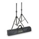Gravity Steel Speaker Stand Pair with Carry Bag