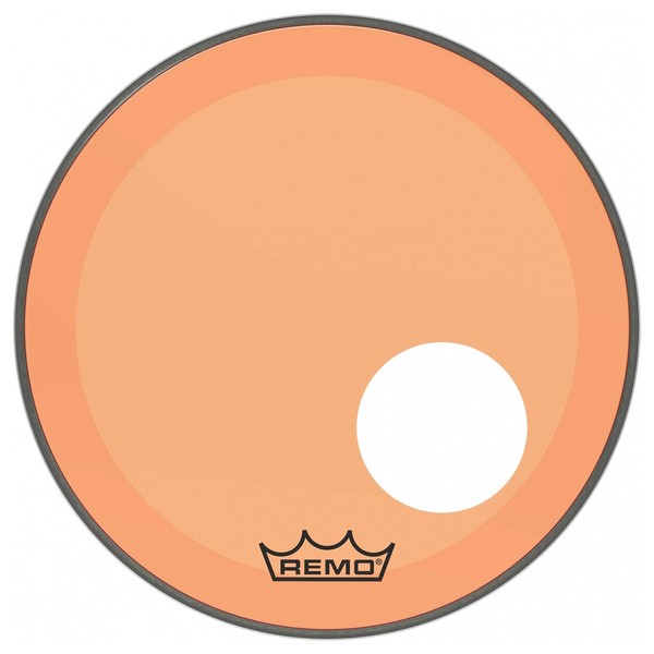 Remo Powerstroke 3 Colortone Orange 18'' Ported Bass Drum Head