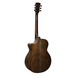 Faith Nexus Venus Electro Acoustic, Copper Black Back View