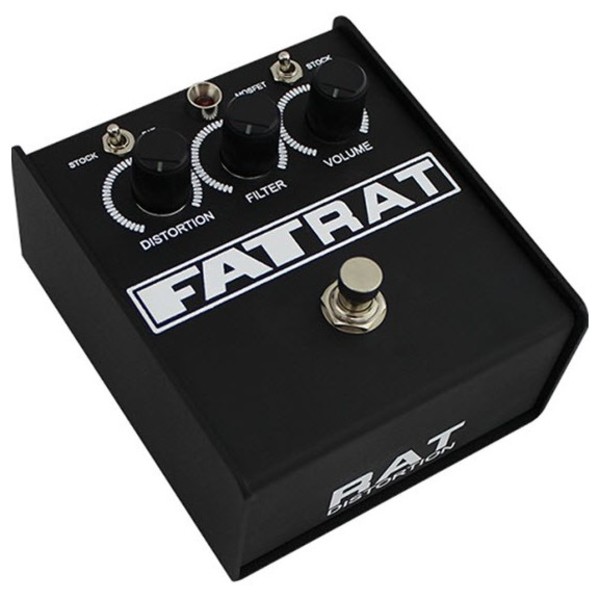 Pro Co Fat Rat Distortion Pedal - angle
