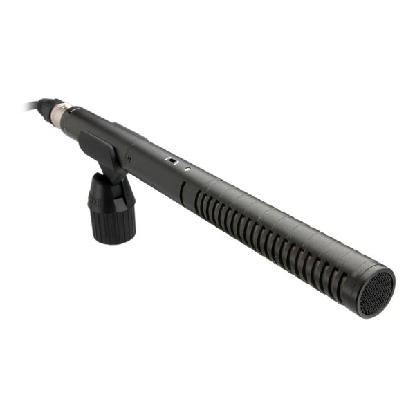 Rode NTG-2 Dual Powered Shotgun Condenser Microphone - Angled