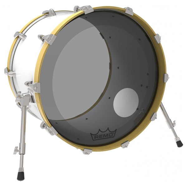 Remo Powerstroke 3 Colortone Smoke 22'' Ported Bass Drum Head