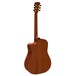 Faith Saturn Dreadnought Cutaway Electro Acoustic Back View