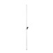 Gravity SP2342W Adjustable Speaker Pole, White Collapsed