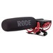Rode VideoMic-R Shotgun Condenser Microphone with Rycote Suspension - Angled