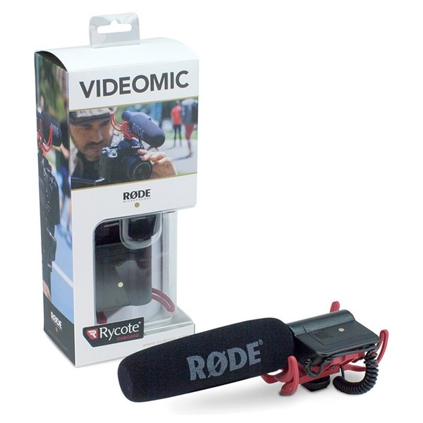 Rode VideoMic-R Shotgun Condenser Microphone with Rycote